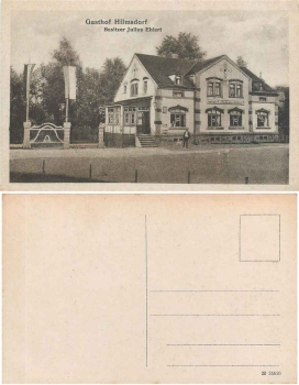 09326 Hilmsdorf "Deutsche Eichen" inn *approx. 1920