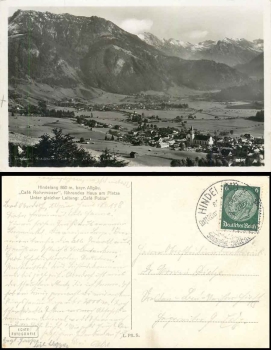 87541 Hindelang o 7.6.1938