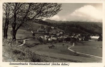 01855 Hinterhermsdorf Saxon Switzerland o 1939