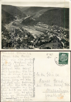 Hirsau Schwarzwald Flugzeugaufnahme o 10.8.1938