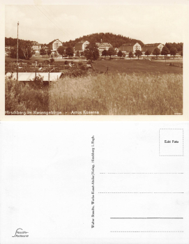 Hirschberg Silesia Arras Barracks Jelenia Gora * around 1940