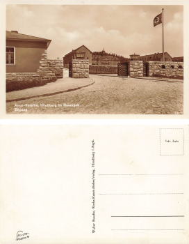 Hirschberg Silesia Arras Barracks Jelenia Gora * around 1935