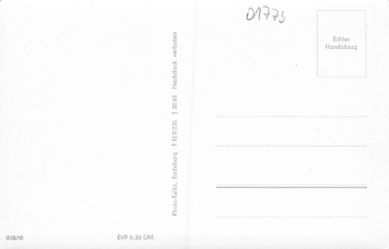 01773 Hirschsprung Erzgebirge * 1960