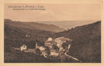 01773 Hirschsprung Erzgebirge * 1916