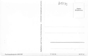01773 Hirschsprung Erzgebirge Ladenmuehle * 1958