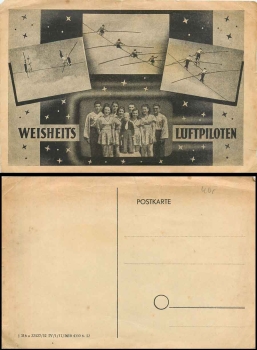 Artisten Hochseil Weisheits-Luftpiloten *ca. 1955