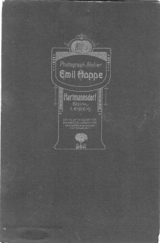 Hochzeitspaar Cabinetfoto 16,5, x 11 cm Emil Hoppe Hartmannsdorf um 1900