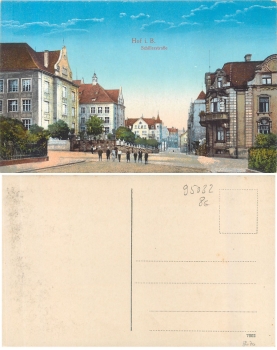 95028 Hof Saale Schillerstrasse *ca.1910