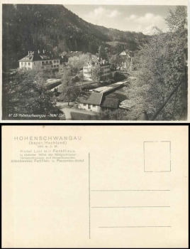 87645 Hohenschwangau Hotel Lisl * ca. 1930