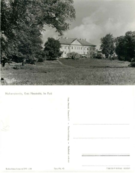 17237 Hohenzieritz Castle Park *1959