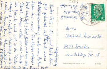 01848 Hohnstein Sächsische Schweiz Jugendburg o 1966