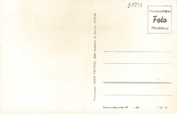 01848 Hohnstein Sächsische Schweiz Mehrbildkarte * 1972