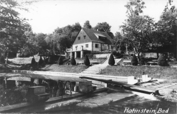 01848 Hohnstein Sächsische Schweiz Freibad * 1967