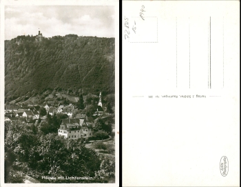 Honau mit Lichtenstein *ca. 1940