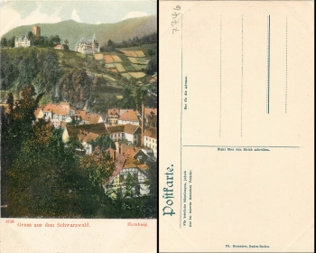 Hornberg Black Forest * approx. 1915