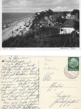 Horst Seebad Pommern Niechorze o 1934