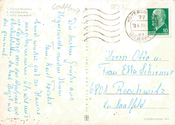 02977 Hoyerswerda Mehrbildkarte o 1970