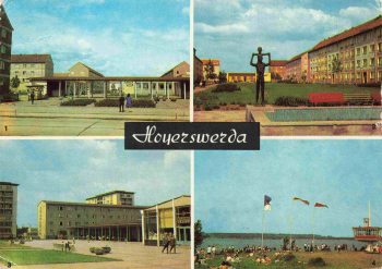 02977 Hoyerswerda Mehrbildkarte o 1968
