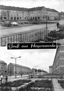 02977 Hoyerswerda Neustadt Magistrale o 1973