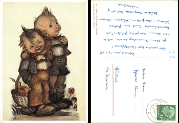 Hummel card no 14264, o 17.3.58
