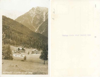 Imst Alpenpenison "Linserhof" Tirol * ca. 1930