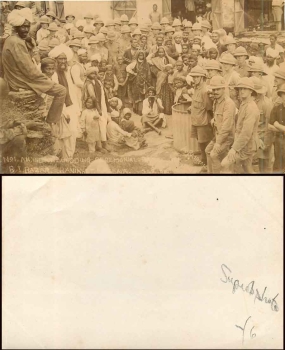 India wedding ceremony Ranikhet himalaya real photo around 1910