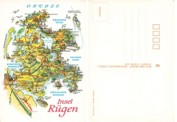 Island of Rügen artist Alfred Hoppe A1 / III / 26/13 o around 1988