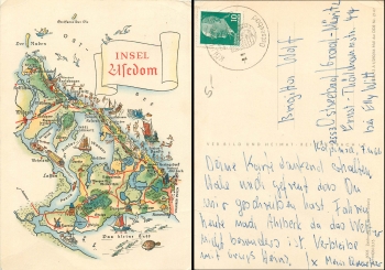 Usedom island artist Alfred Hoppe A1 / 280/64