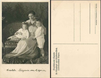 Isabelle Princess of Bavaria Donation for the protection of infants and young children * ca. 1910