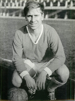 jack charlton England football press photo approx. 1966 (approx. A5) Sport Bild Verlag Walter Rohrlapper Leipzig