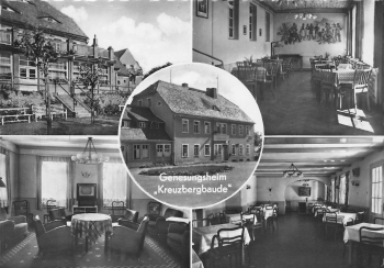 02829 Jauernick-Buschbach Erholungsheim Kreuzbergbaude o 1966