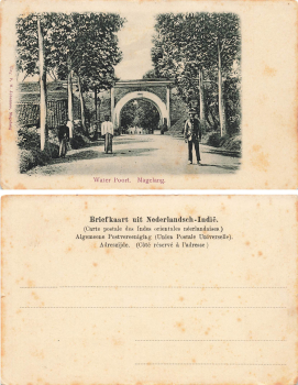 Java Magelang Water Poort Dutch Indie * approx. 1900