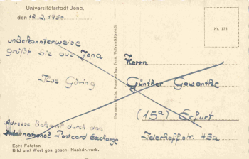 Jena Paradies gebraucht 1950