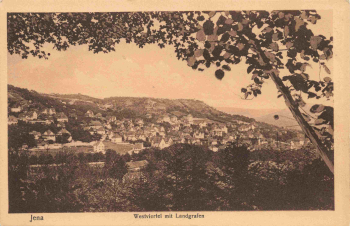 Jena Westviertel mit Landgrafen * um 1920