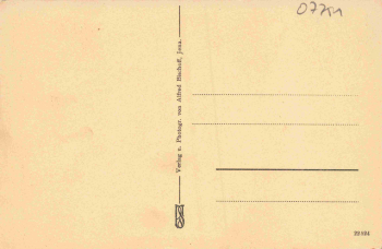 Jena Westviertel mit Landgrafen * um 1920