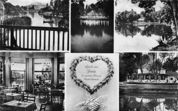 Jena HO-Gaststätte Paradies-Cafe *1957