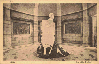Jena Ernst Abbe Denkmal o 1911