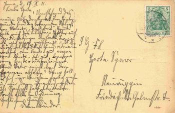 Jena Ernst Abbe Denkmal o 1911