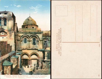 Jerusalem Church of the Holy Sepulcher * approx. 1920