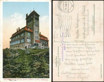 Jeschkenhaus Sudetengau bei Reichenberg, o 14.7.1940