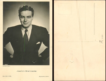 Joachim Brennecke, Foto: Binz, Berlin, Nr. A3626/2