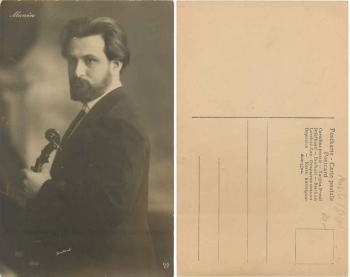Joan Manén y Planas Geigenspieler und Komponist * ca. 1910