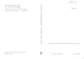 Johanngeorgenstadt Erzgebirge OT Schwefelwerk Ferienheime * 1981