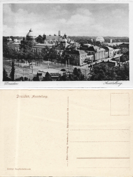 Johannstadt Dresden Ausstellungspalast * um 1920