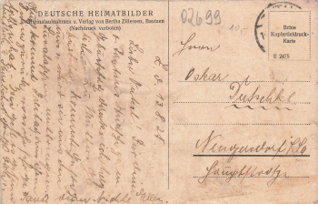 02796 Jonsdorf Zittauer Gebirge Alte Hütte o 1921