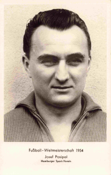 Josef Posipal HSV Soccer World Cup 1954