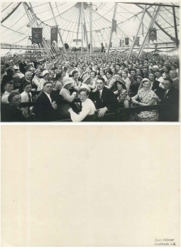 Osnabrueck Youth League for decided Christianity Large photo 17 x 12 cm 1927 Marquee