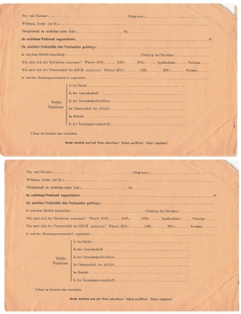 KPD Central Department Trade Unions leaflet 1923