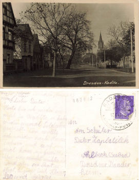Kaditz Dresden Dorfkern o 1943