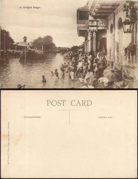 Kalighat Kolkata Ganges * ca. 1920